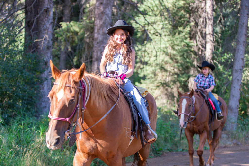 Guests appreciate the care and expertise of Mountain Sky Guest Ranch employees as families ride through the beautiful countryside.